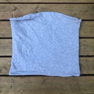Brandy Melville Gray Tube Top